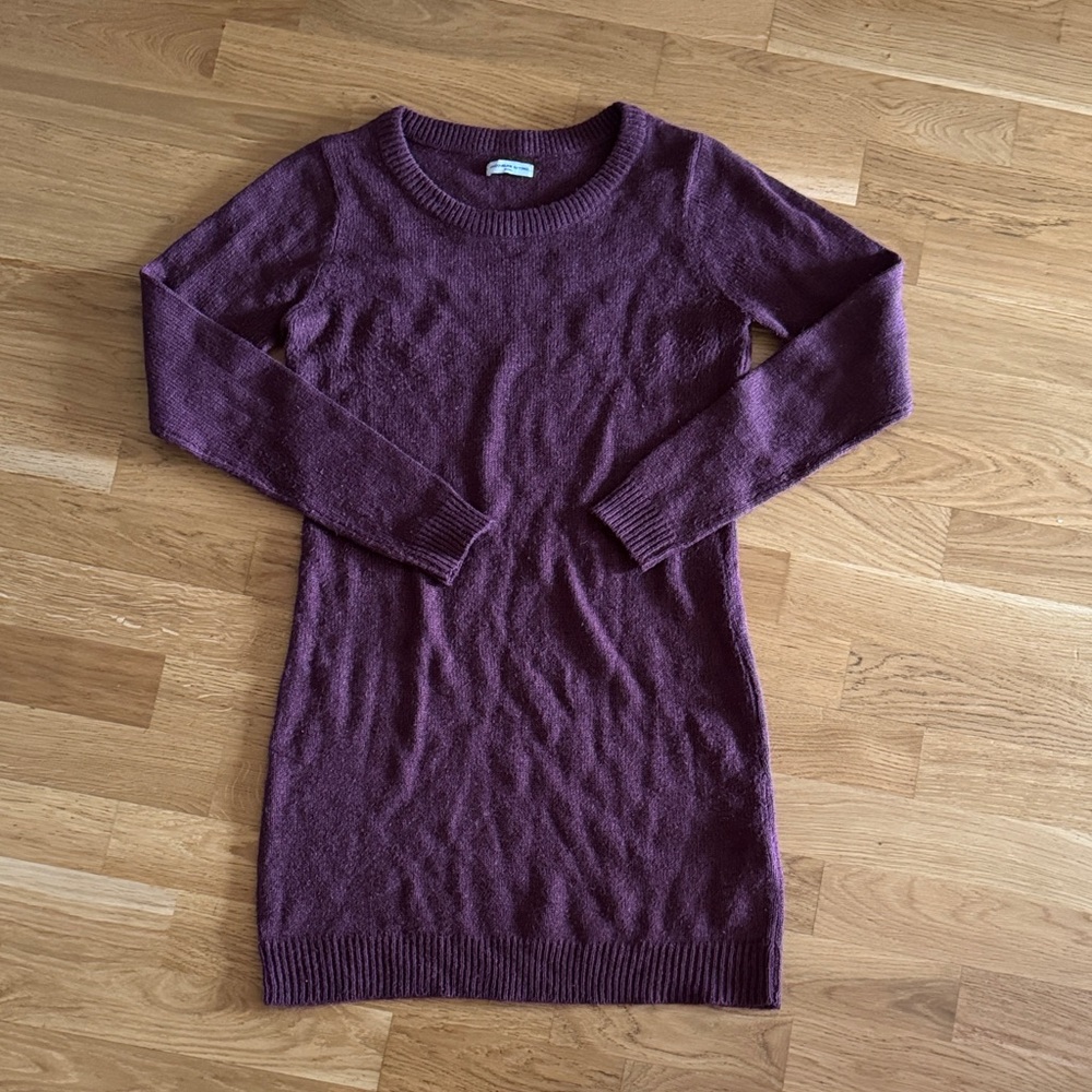 Jacqueline de Yong Plum Ribbed Knit Sweater
